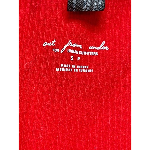 Urban Outfitters Josie Red V-Neck Vest Small - Picture 6 of 8